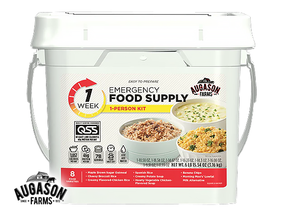 AF: 1-Week 1-Person Emergency Food Supply